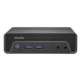 Shuttle Nano PC NE10N 0,6 liter méretű számítógép Fekete N100 Intel® SoC