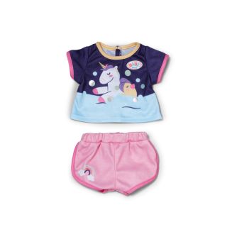 BABY born Unicorn Short Pyjamas 43cm Játékbaba pizsamája