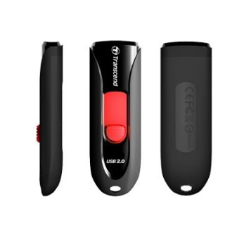 Transcend JetFlash 590 32GB pendrive USB A típus 2.0 Fekete