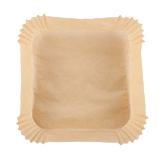Adler AD 6733, 23 x 23 x 4.5 cm, Max. 240°C, Biológiailag lebomló, Barna, Papírbetét szett (100 db) légkeveréses fritőzhöz