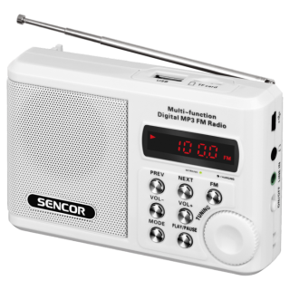 Sencor SRD 215W fehér zsebrádió