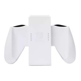 PowerA Comfort Grip, Nintendo Switch, Fehér-Fekete, Joy-Con kontroller markolat