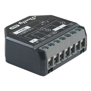 Shelly 2PM Gen4 intelligens otthon aktor Ablakróló/redőny vezérlő 2 csatornás