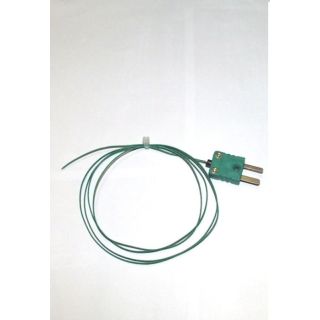 TFA-Dostmann ThermoelementfDChler Typ K, FDChler mit Miniaturstecker zur Temparatur-Messung, -40 bis +400D8C, Vezetékes