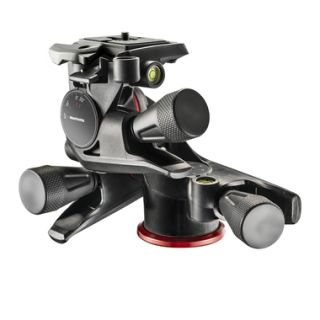 Manfrotto MHXPRO-3WG fotóállvány fej Fekete Technopolimer 3/8"