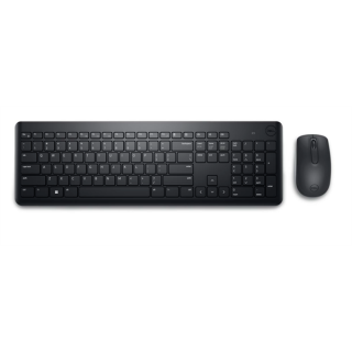 DELL KM3322W német, vezeték nélküli RF fekete billentyűzet + egér (Értékcsökkent)