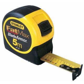 Stanley 0-33-720 mérőszalag 5 M ABS műanyag Fekete, Sárga