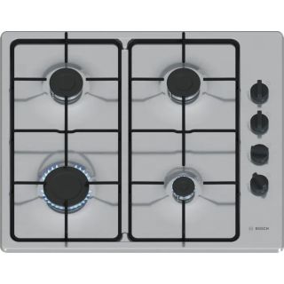 Bosch Serie 2 PBP6B5K80 főzőlap Rozsdamentes acél Beépített 60 cm Gáz 4 zóna