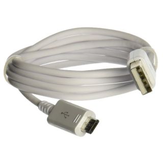 Samsung USB/microUSB USB 2.0 0,9 M Micro-USB A USB A Fehér USB kábel