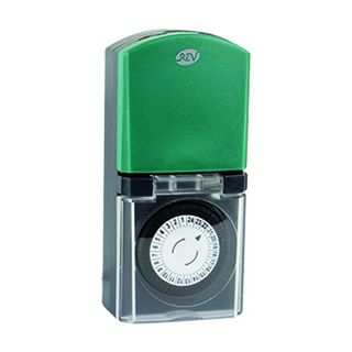 REV 0025710603 időkapcsoló Fekete, Zöld Napi időzítő