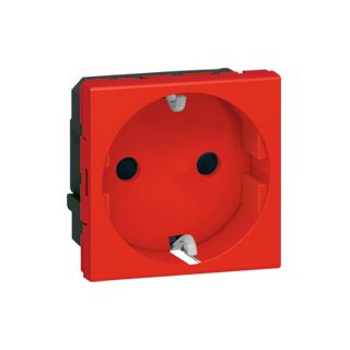 Legrand Mosaic csatlakozóaljzat Vörös, Fehér