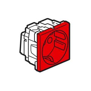 Legrand Mosaic csatlakozóaljzat Vörös