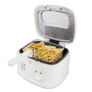 Esperanza EKG012, Spring Roll, 1800W, 2.5L, Betekinthető, Fehér, Konyhai olajsütő (Értékcsökkent)