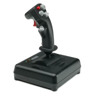 CH Products Fighterstick, PC (Windows), Programozható, USB, Fekete, Joystick