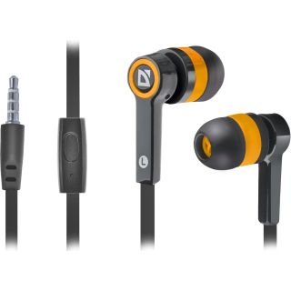 Defender Pulse-420 Headset Vezetékes Hallójárati Fekete, Narancssárga