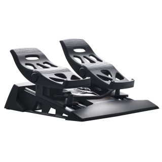 Thrustmaster Flight Rudder, PlayStation 4, PC, Multifunkciós, USB, Fekete, Pedál kiegészítő