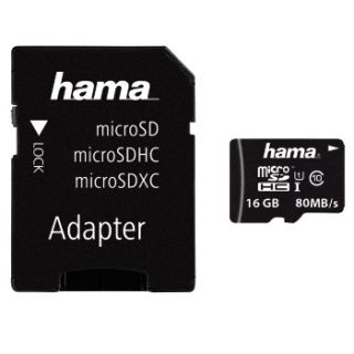 Hama microSDHC 16GB UHS-I Class 10 memóriakártya