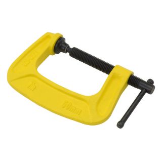 Stanley 0-83-033 asztalos szorító C-kampó 7,5 cm Fekete, Sárga