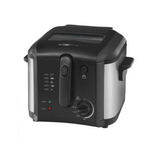 Clatronic FR 3649 1600W 2.5l fekete/inox olajsütő