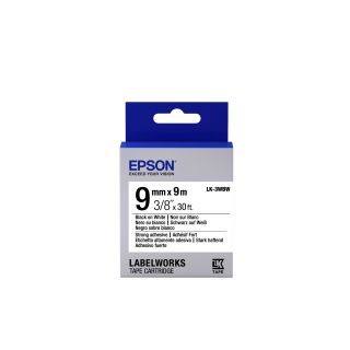 Epson LK-3WBW címkéző szalag Fehéren fekete