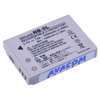 Avacom DICA-NB5L-731 Canon NB-5L fényképezőgép akkumulátor 1050 mAh 3,7 V Li-Ion