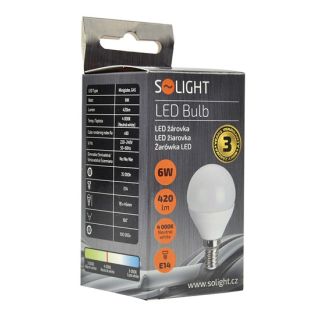 Solight WZ417 6 W LED izzó