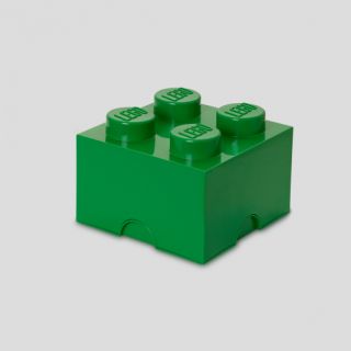 LEGO 40031734 Storage Brick 4 zöld tárolódoboz