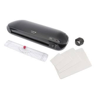 Olympia 3129 laminálógép Hideg/meleg laminátor 400 mm/min Fekete