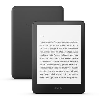 Amazon Kindle Paperwhite, 12th (2024), 17,78 cm (7"), 16 GB, Wi-Fi, Reklámos verzió, Fekete, E-book olvasó