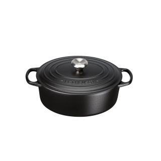 Le Creuset 21178290000430 nyeles lábas 4,7 L Ovális Fekete