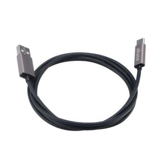 Akasa AK-CBUB32-10GR USB 2.0 1 M USB A USB C Szürke USB kábel
