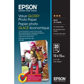 Epson Value Glossy Photo Paper Fényes fotópapír