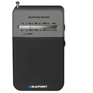 Blaupunkt PR3BK, FM vételű, hordozható, fekete rádió