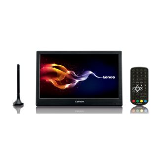 Lenco TFT-1028 Hordozható TV Fekete 25,4 cm (10") 1024 x 600 px