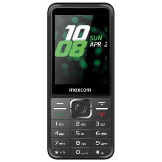 MaxCom MM244 Classic 7,11 cm (2.8") 110,8 g Fekete Kamerás telefon (Értékcsökkent)