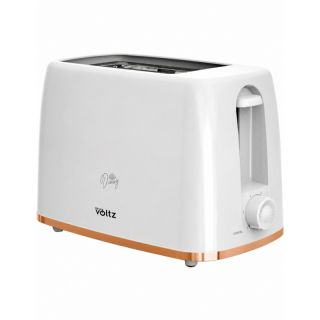 Oliver Voltz Daisy, OV51440W, 700 W, 2 szeletes, 6 fokozat, Automatikus szeletkiemelés, Fehér, Kenyérpirító