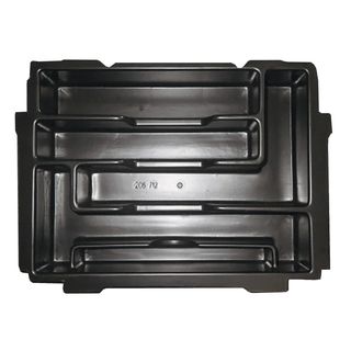 Makita P-83668 szerszámosláda Szerszámdoboz Fekete