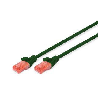 Digitus DK-1617-005/G Zöld 0,5 M Cat6 U/UTP (UTP) Hálózati kábel