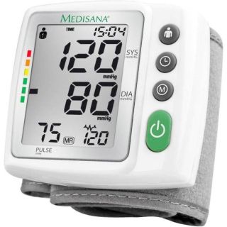 Medisana BW 315 12,5 - 21,5 cm, 2 felhasználó fehér-szürke csuklós vérnyomásmérő