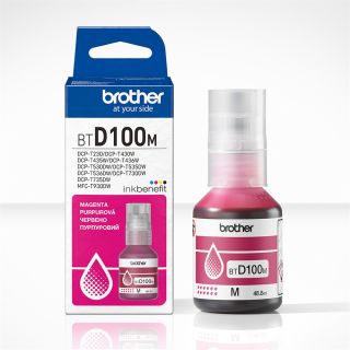 Brother BTD100M, 5000 oldal, Eredeti, Magenta, Tintapalack