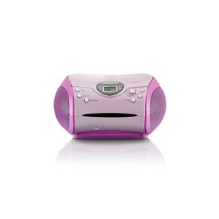 Lenco SCD-24 Digitális FM Rózsaszín Hordozható sztereó rendszer