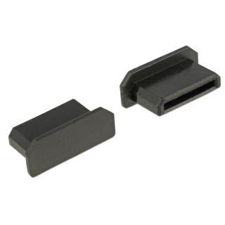 DeLOCK 64028 csatlakozó védő HDMI mini-C Fekete 10 db