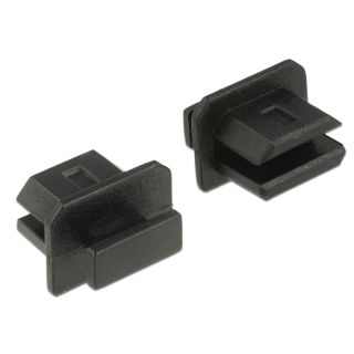 DeLOCK 64026 csatlakozó védő mini Displayport Fekete 10 db
