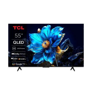 TCL T69C 55T69C 139,7 cm (55") 4K Ultra HD Smart TV Wi-Fi Fémes 350 cd/m2 Televízió