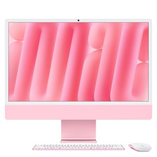 Apple iMac 24"4,5K Retina/M4 chip 8 magos CPU és GPU/16GB/256GB SSD/pink All-in-One asztali számítógép