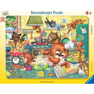 Ravensburger Les chatons en folie Kirakós játék 30 db Rajzfilmek