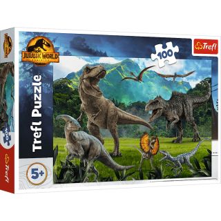 Trefl 16441 kirakós játék 100 db Dinoszauruszok