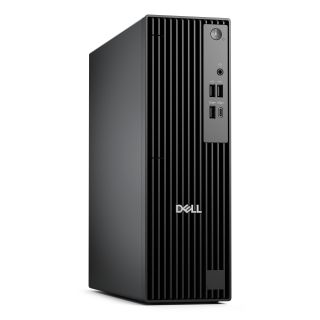 DELL Pro QCS1250 Intel® Core™ i3 i3-14100 8 GB DDR5-SDRAM 512 GB SSD Ubuntu Linux Slim PC PC Fekete