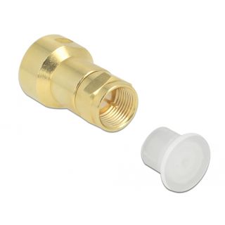 DeLOCK 60164 csatlakozó védő F plug Átlátszó 10 db