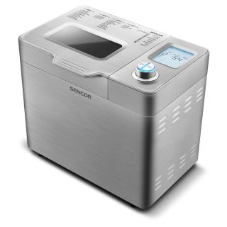 Sencor SBR2000SS max. 0.9 kg, 23 program, 550 W ezüst kenyérsütő